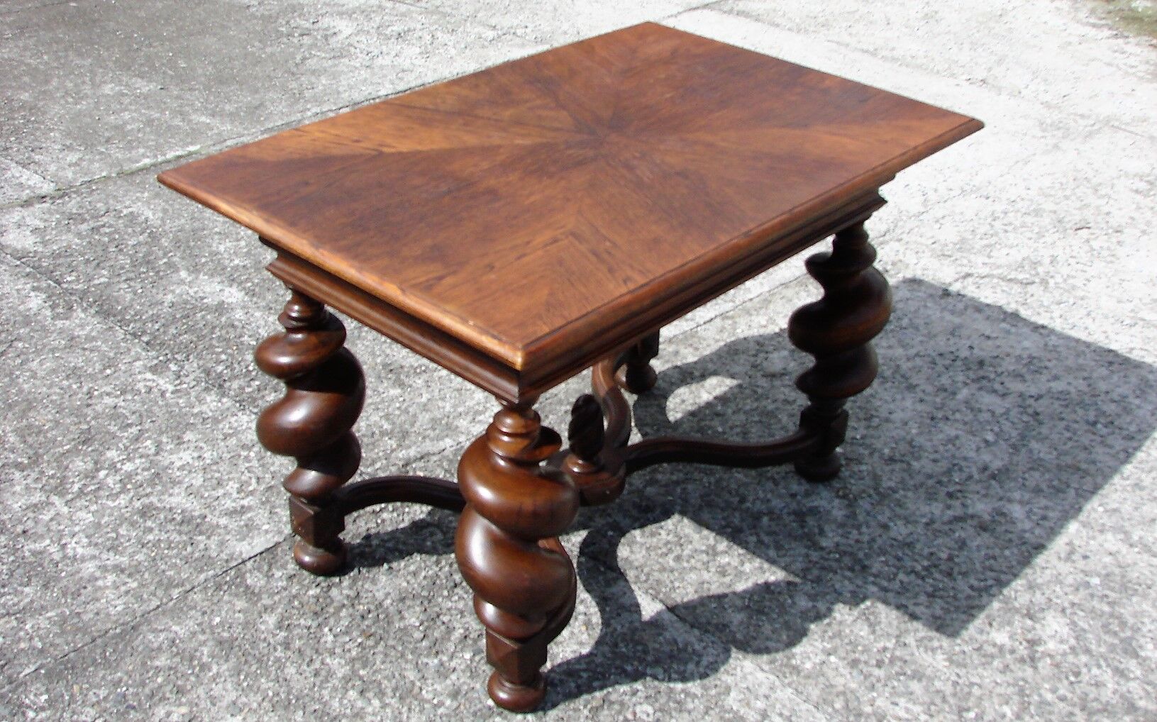 Oak table, 1950s