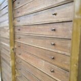 Classeur industriel vintage XL, caisson à tiroirs