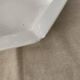 White porcelain bowl by Haas & Czjzek, octagonal rim, 1960s