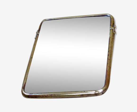 Miroir de barbier art deco 12x17cm
