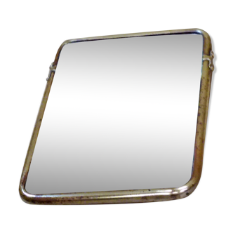 Miroir de barbier art deco 12x17cm