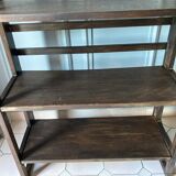 Vintage plant rack duo