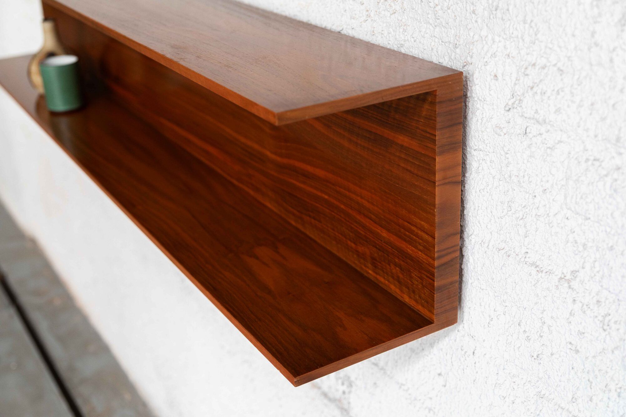240 cm floating wall shelf by Walter Wirz
