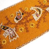 Scandinavian textile table