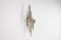 Very Large Brutalist Sconce by Albano Poli for Poliarte, 1970s