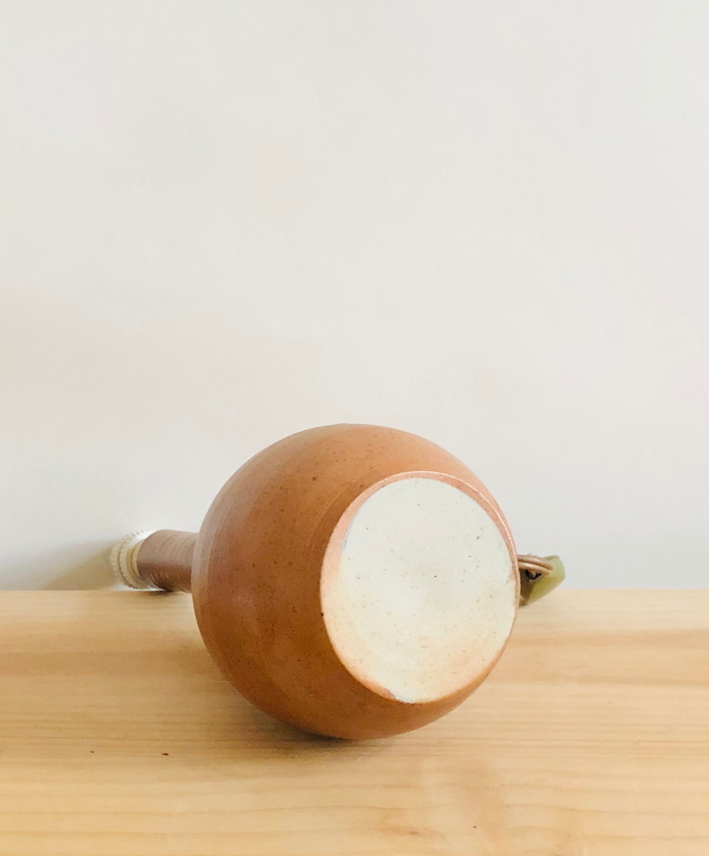 Vintage stoneware lamp foot H28cm