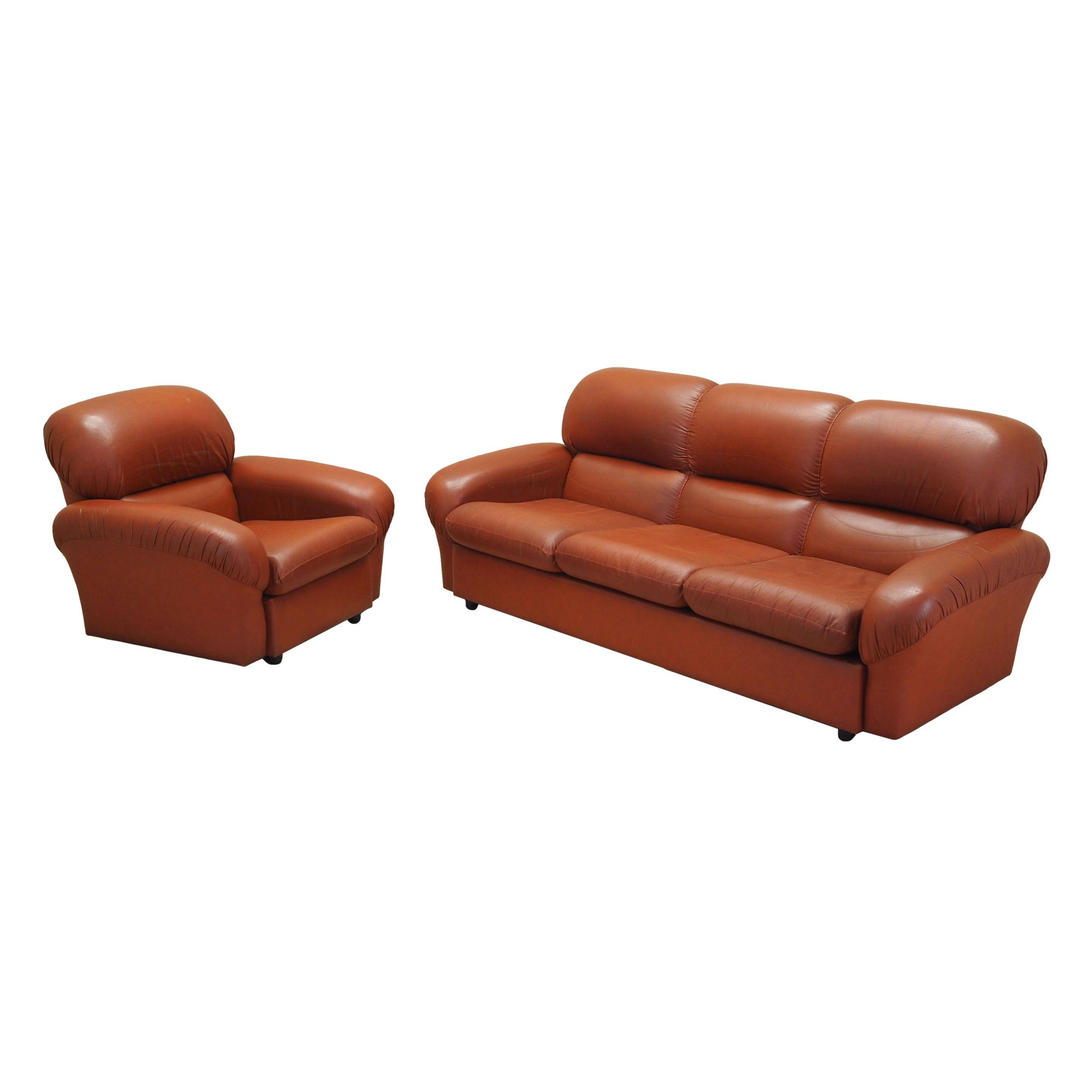 Living room set, Italian design, 1960s, production: Italy