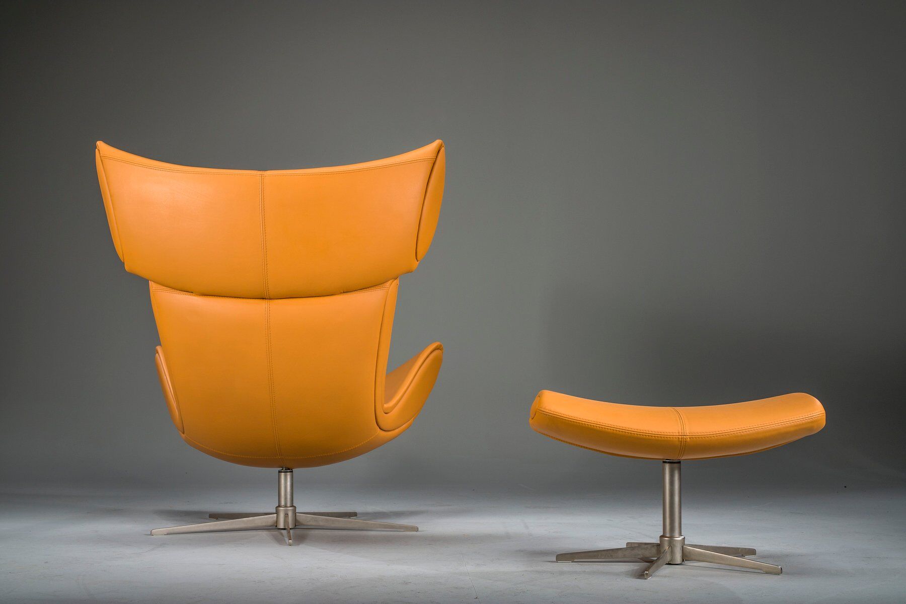 Set of Imola lounge chair and ottoman attributed to Henrik Pedersen for BoConcept, 2000s
