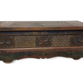 Very rare teak chest