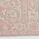 Soft Red & Beige Entryway Handmade Vintage Rug, 170x261 Cm
