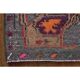 1970s Vintage Turkish Oushak Handmade Wool Cotton Brown Runner Rug 178x448