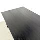 Large burnt wood table Shou Sugi Ban - 300 x 90 cm