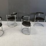 Post Modern dining chairs, set of 4 - 1980s