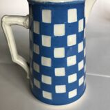 Opaque milk jug from Sarreguemines