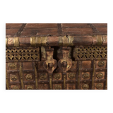 Coffre ancien Inde du sud, 18/19 siècle