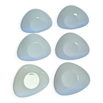 Alessi deep plates x6