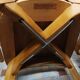 Lot de 6 chaises en bois Monobloc vintage