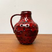 Strawberry pottery vase by Fratelli Fanciullacci for Bitossi, 1960s.
