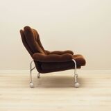 Corduroy armchair, Swedish design, 1960s, production: Sweden