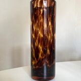 Glass vase macchia a macchia scale 1960 Italian design