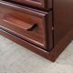 Mahogany showcase, Danish design, 1970s, production: Denmark