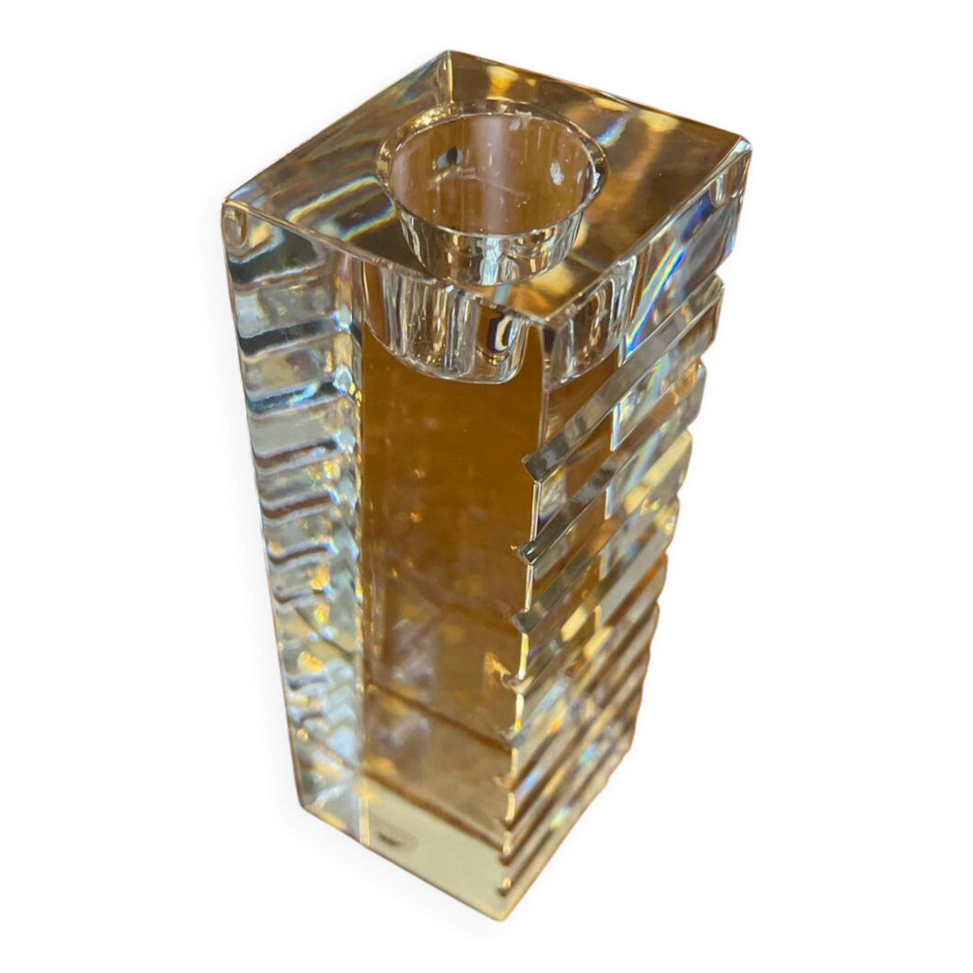 Orrefors Candle Holder Jan Johansson