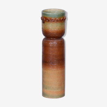 Original Mid-Century Vase, Glazed Ceramics, Czechia, 1950s