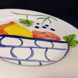 Plat artisanal en terre cuite