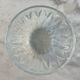 Cut glass bowl stamped France 11cm