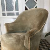 Green grey toad chair