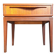 Vintage teak bedside table, Scandinavian design nightstand, accent furniture.