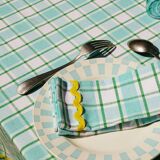 Klee Aqua Tablecloth