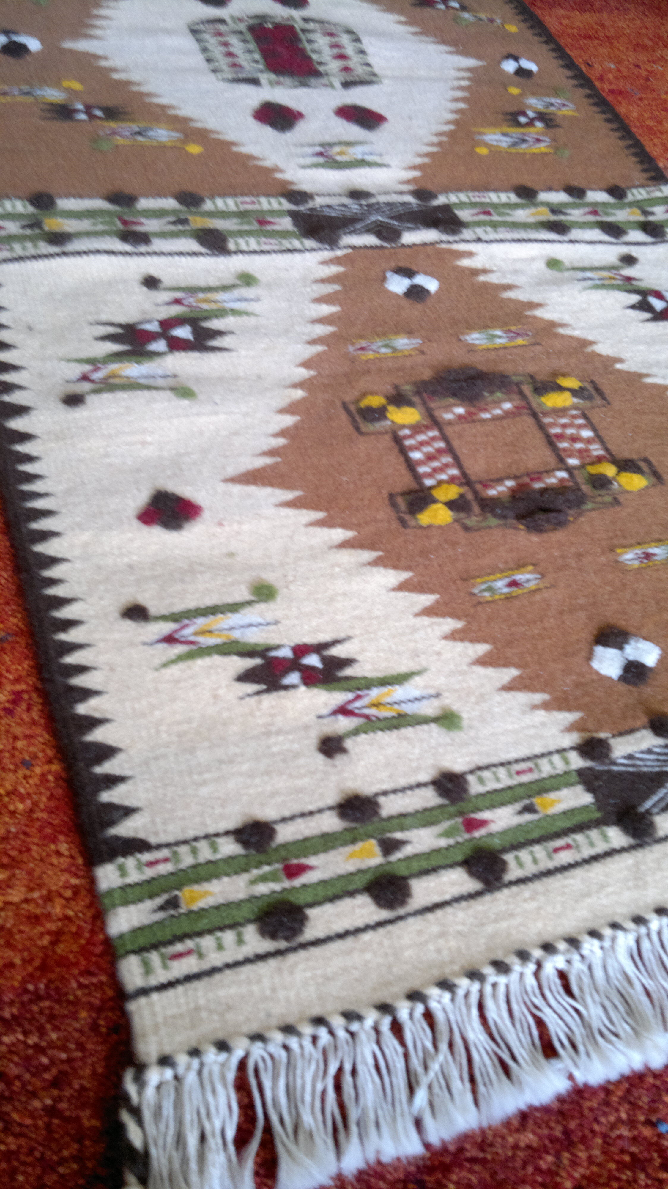 Berber carpet 71 x 124 cm