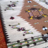 Berber carpet 71 x 124 cm