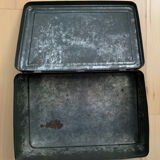 Metal box / sheet metal vintage 60's