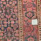 Tapis ancien Beshir afghan fait main 197x396 cm