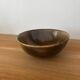 Vintage set of 3 glazed stoneware bowls Morvan pottery and other signature to iden