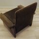 Corduroy armchair, Italian design, 1970s, production: Italy