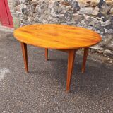 Oval farmhouse table 130 cm