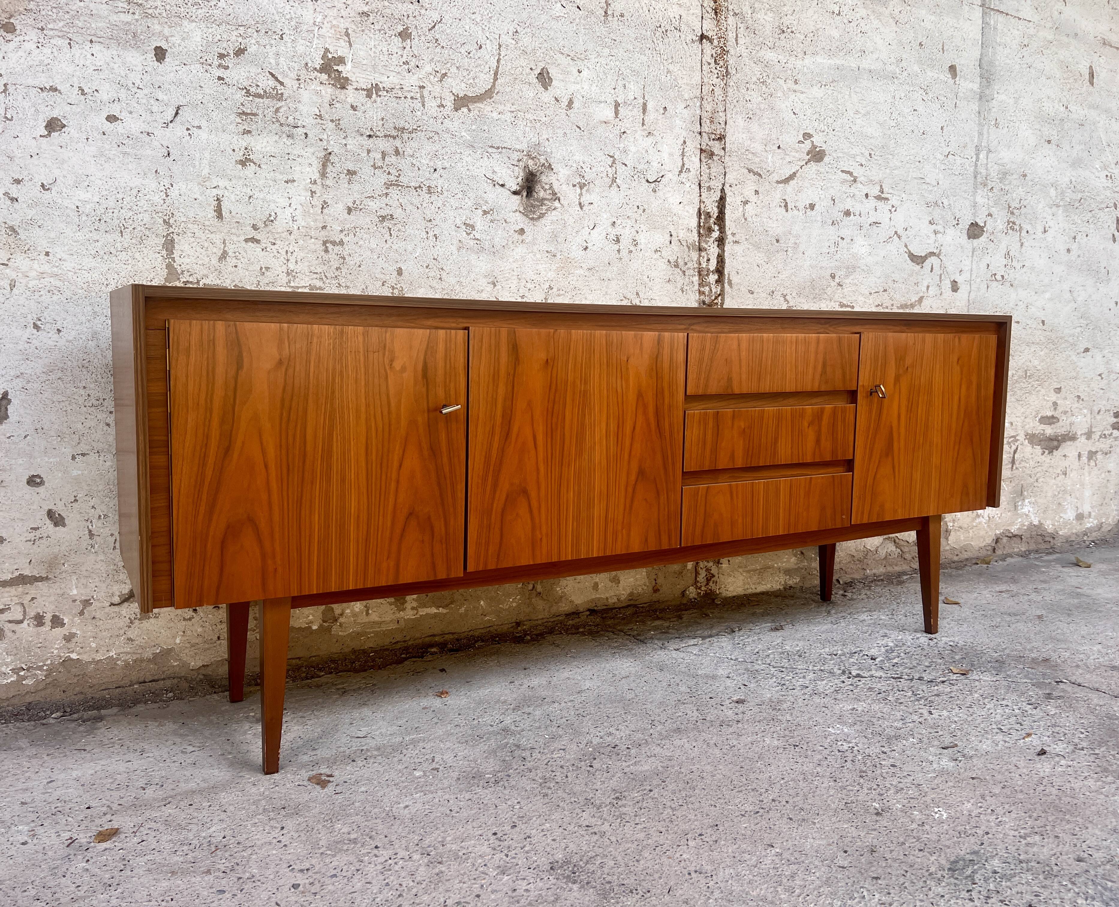 Vintage TV/hi-fi cabinet sideboard