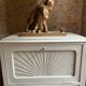 Antique Art Deco cream buffet