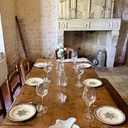 Flat plates Jules Vieillard Bordeaux in ironstone