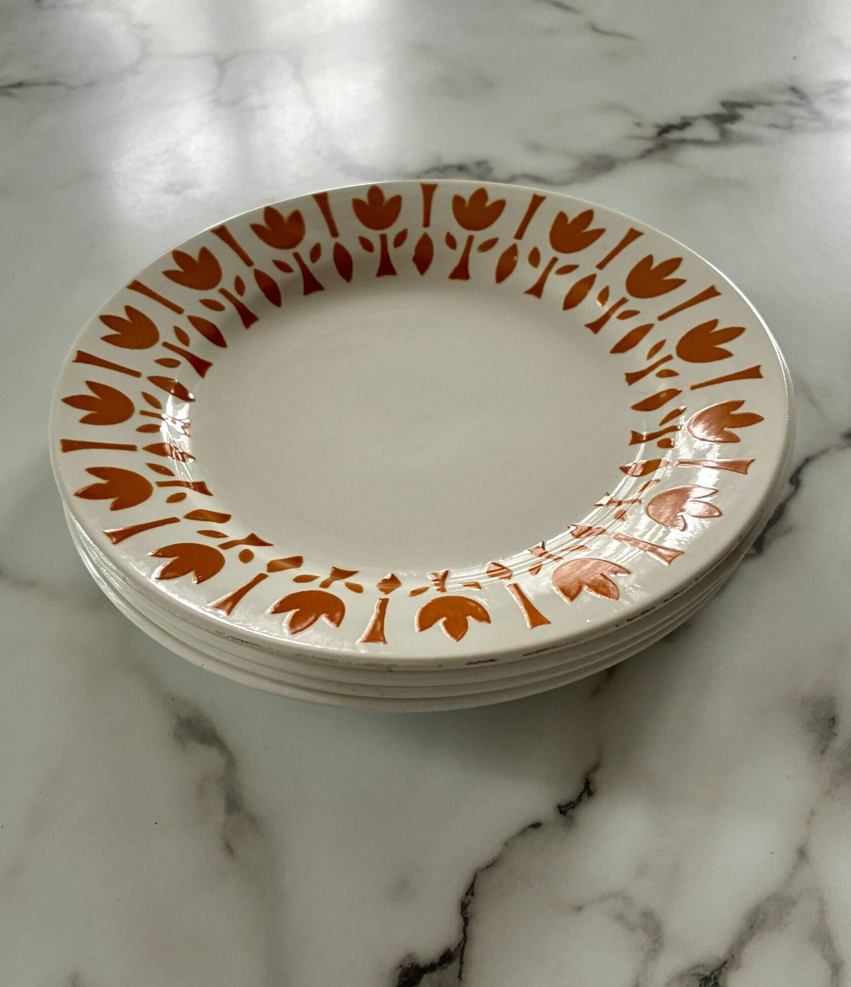 Dessert plates Digoin Sarreguemines