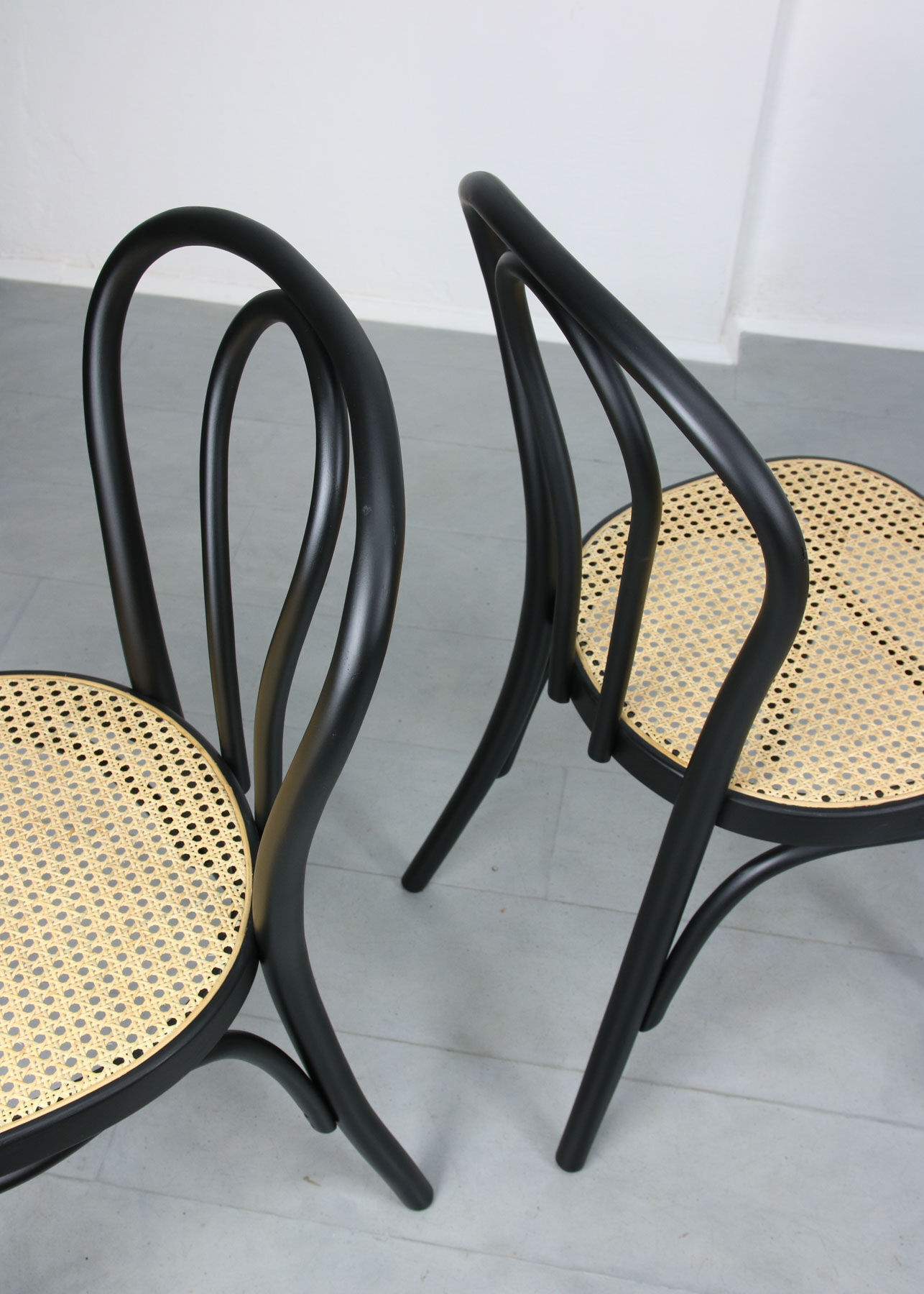 Vintage black chairs