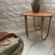 Small banbou tripod table from the 70s