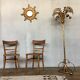 Paire de chaises bistrot troquet Fischel 1950