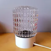 Table lamp in glass 1970