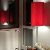 Abat-jour Eldo H60 D33 - tissu style vintage 70's