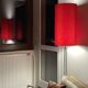 Abat-jour Eldo H60 D33 - tissu style vintage 70's