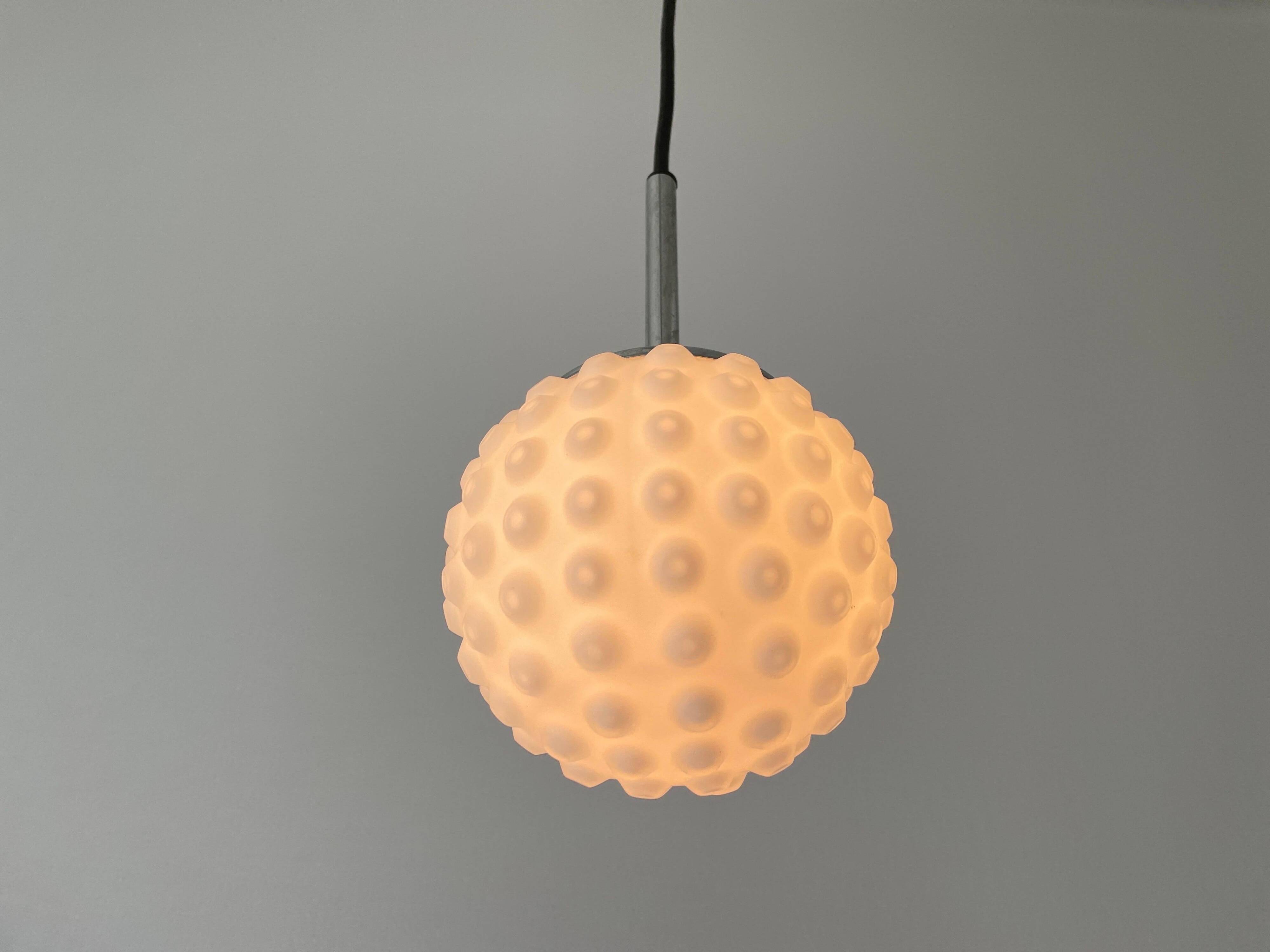 Small Ball and Ball glass ceiling light by Rolf Krüger for Staff, 1970s, Germany.